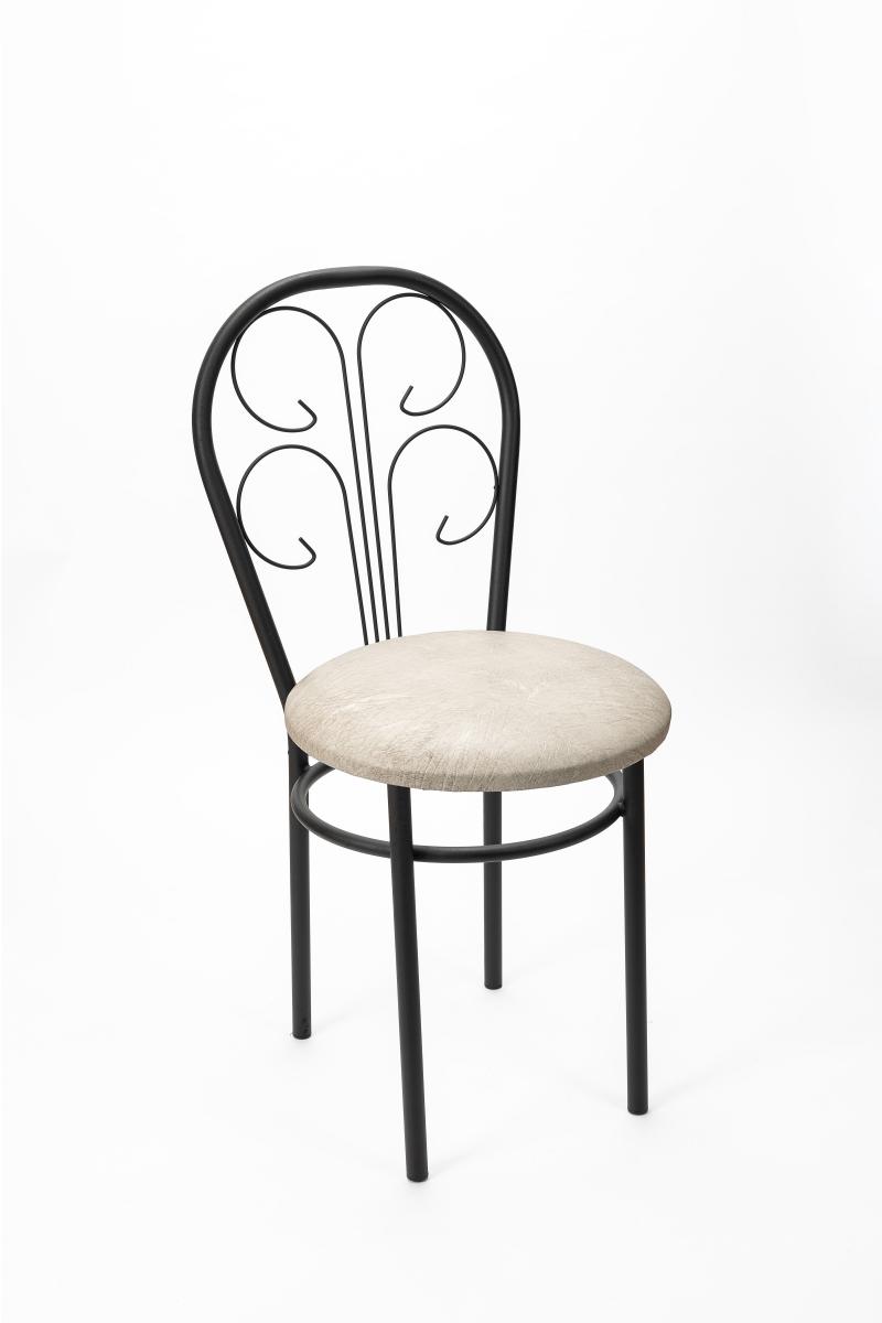 Krzesło Metalowe Cezar Black